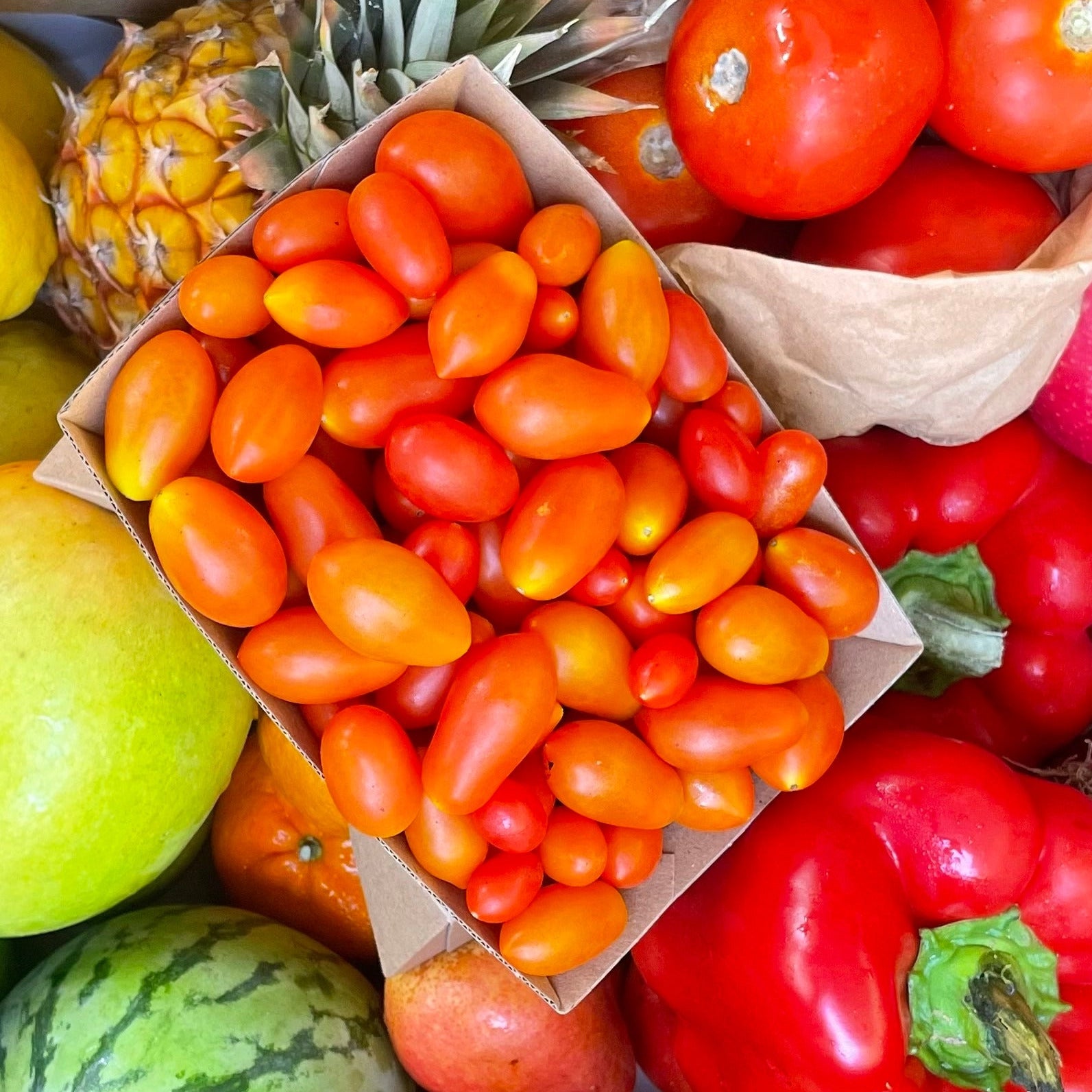 Tomatoes Grape - Organically Grown Grape Tomatoes