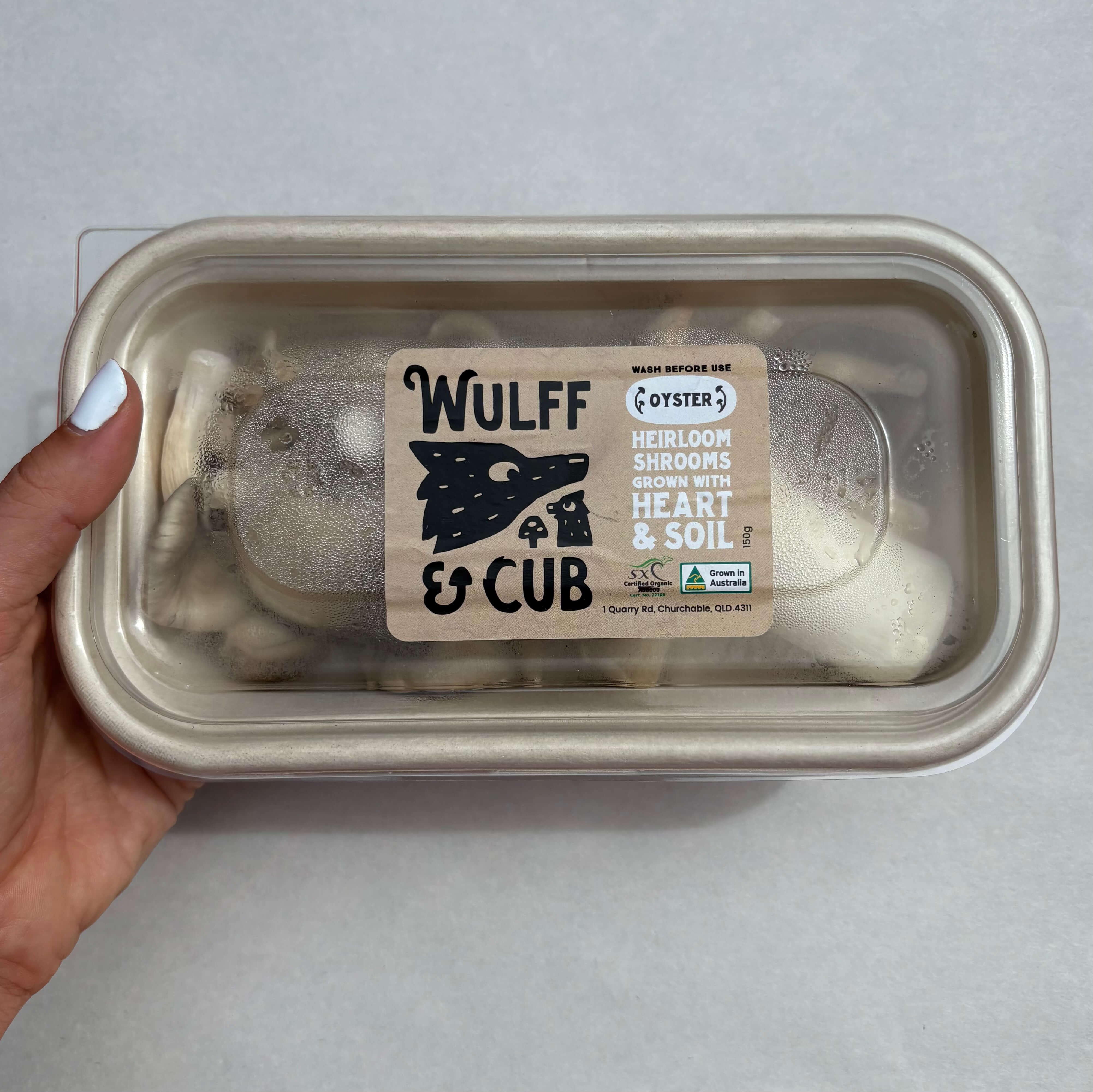 Mushrooms Organic Oyster Mushrooms 150g - Heirloom Variety
