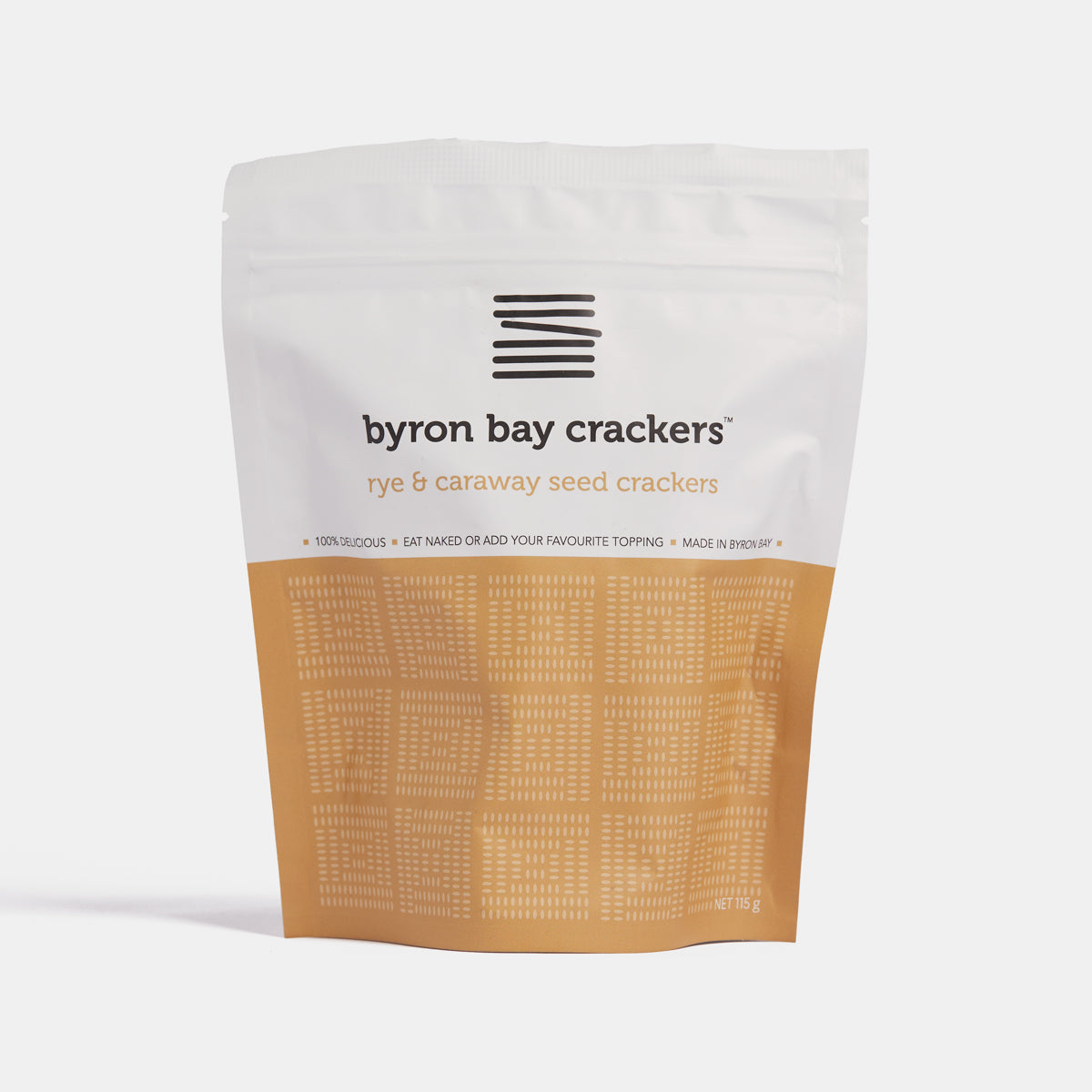 Byron Bay Crackers  - Rye & Caraway 125g