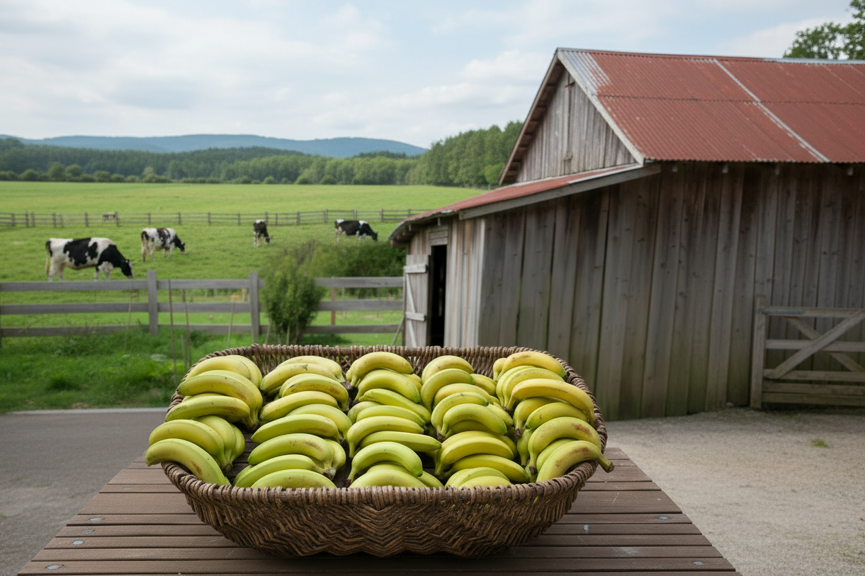 - Bananas - **BULK BUY SPECIAL** - 6 kg Organic Cavendish Bananas