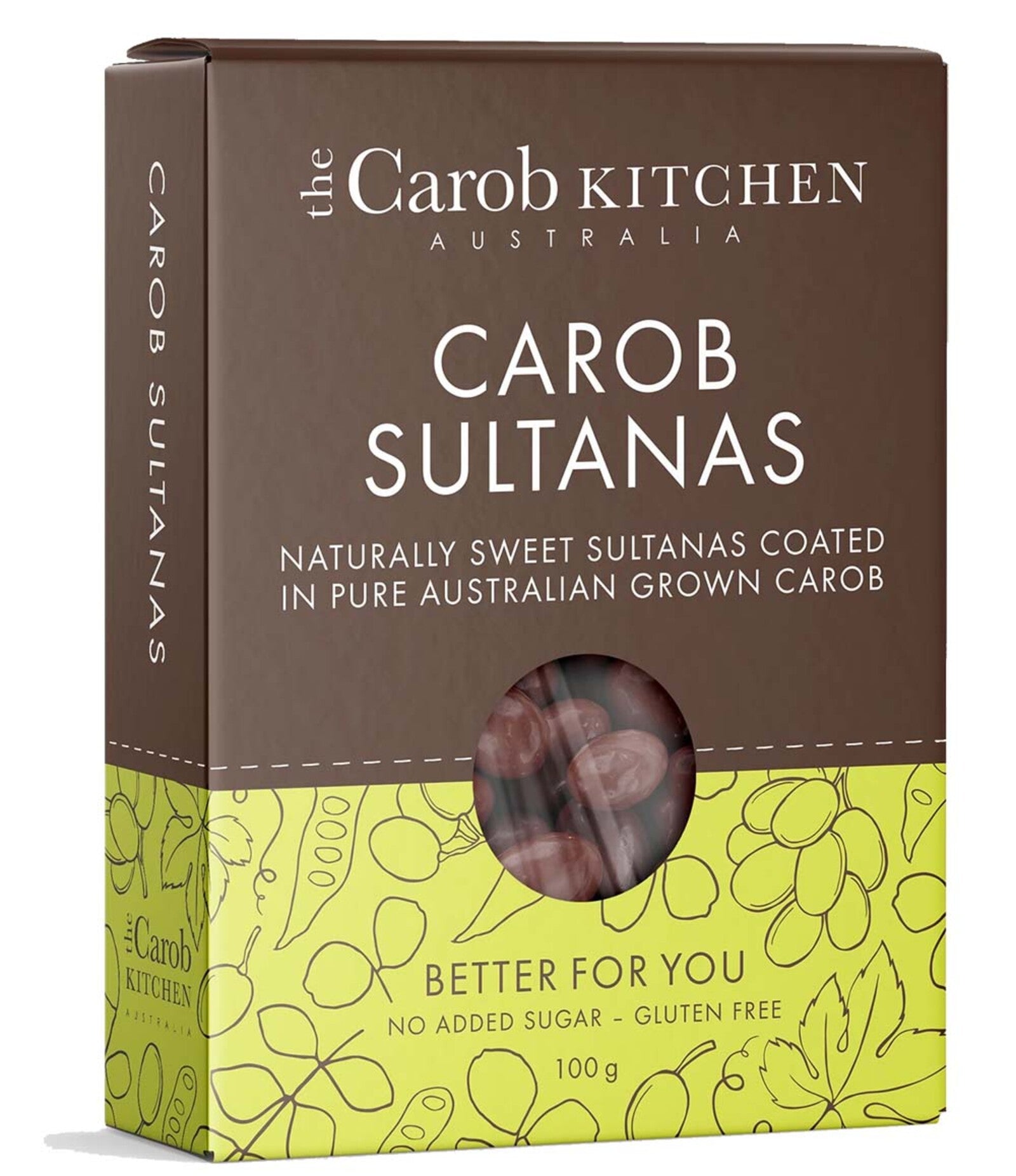 Carob Sultanas 100g The Carob Kitchen