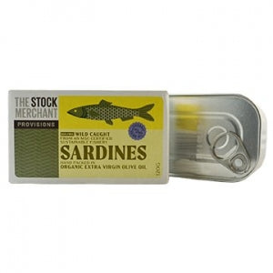 Wild Caught Sardines 120g - The Stock Merchant