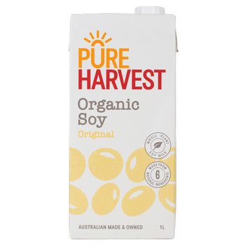 Pureharvest Organic Soy Milk 1L