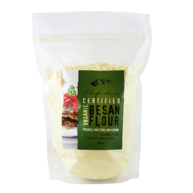 Organic Chickpea Flour 500g - Chef's Choice