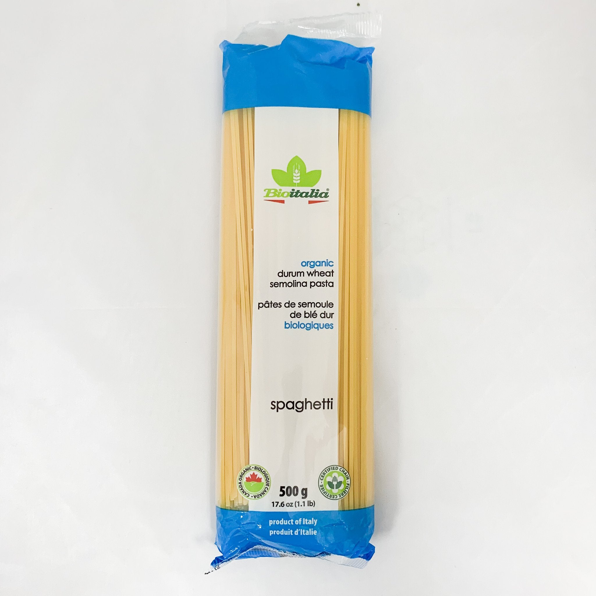 Organic Spaghetti 500g BioItalia