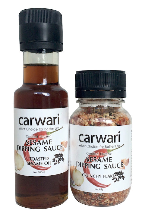 Sesame Dipping Sauce with Flakes & Oil- Carwari