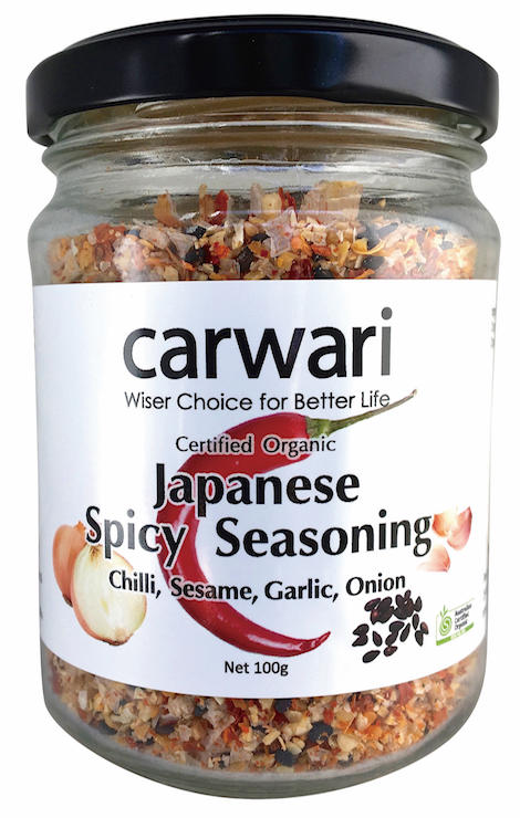 Organic Japanese Spicy Seasoning 100g - Carwari