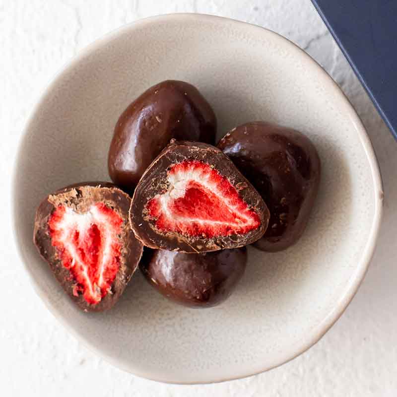Organic Dark Chocolate Strawberries