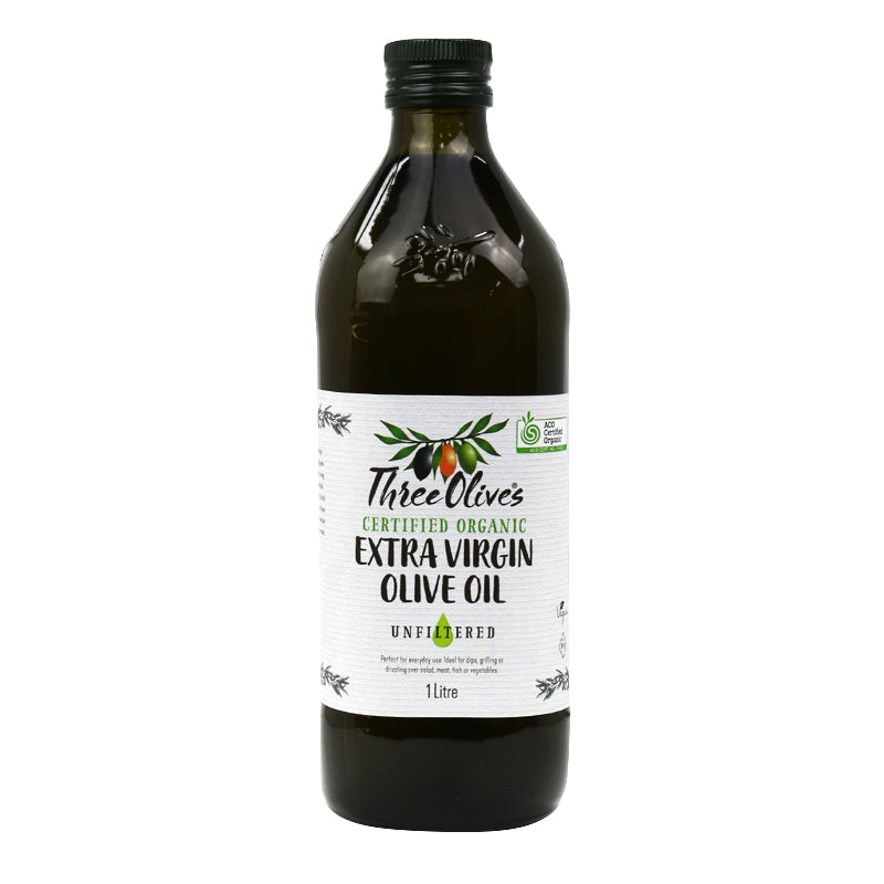 CHEF'S CHOICE Three Olives Organic Extra Virgin Olive Oil 1L