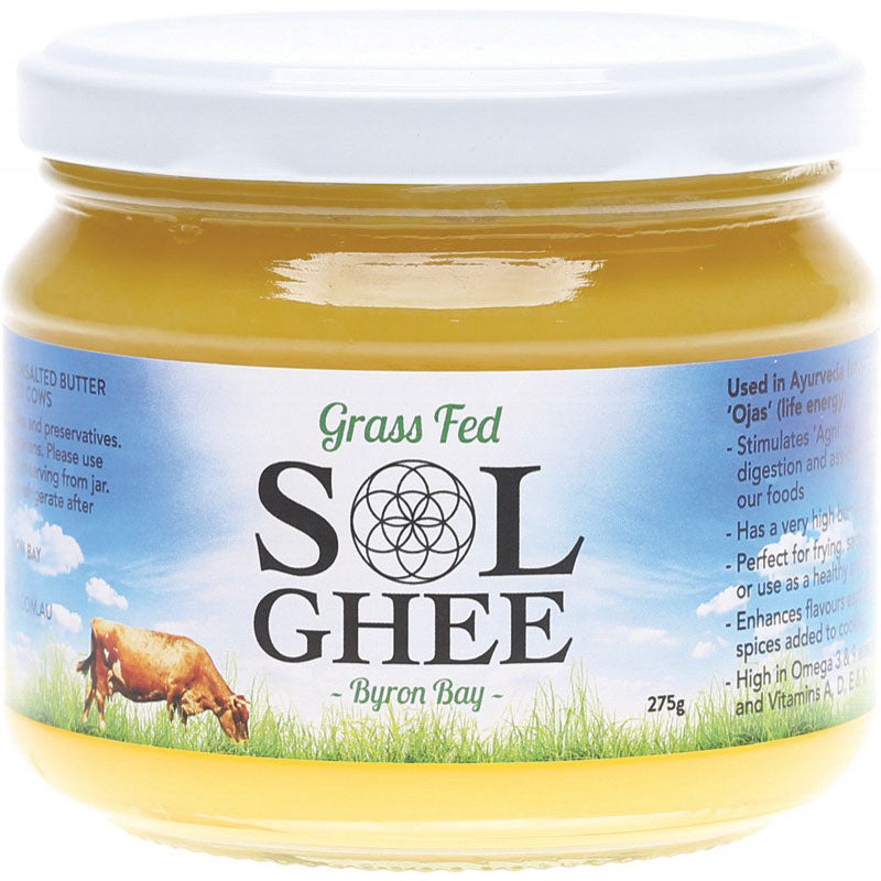 Grass Fed Ghee 275g - Sol Ghee