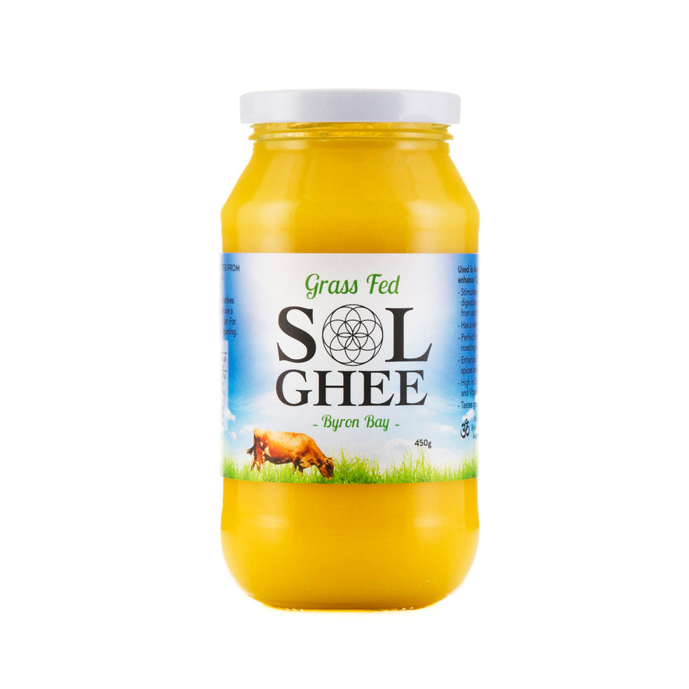 SOL GHEE Sol Ghee Grass Fed 450g Glass jar