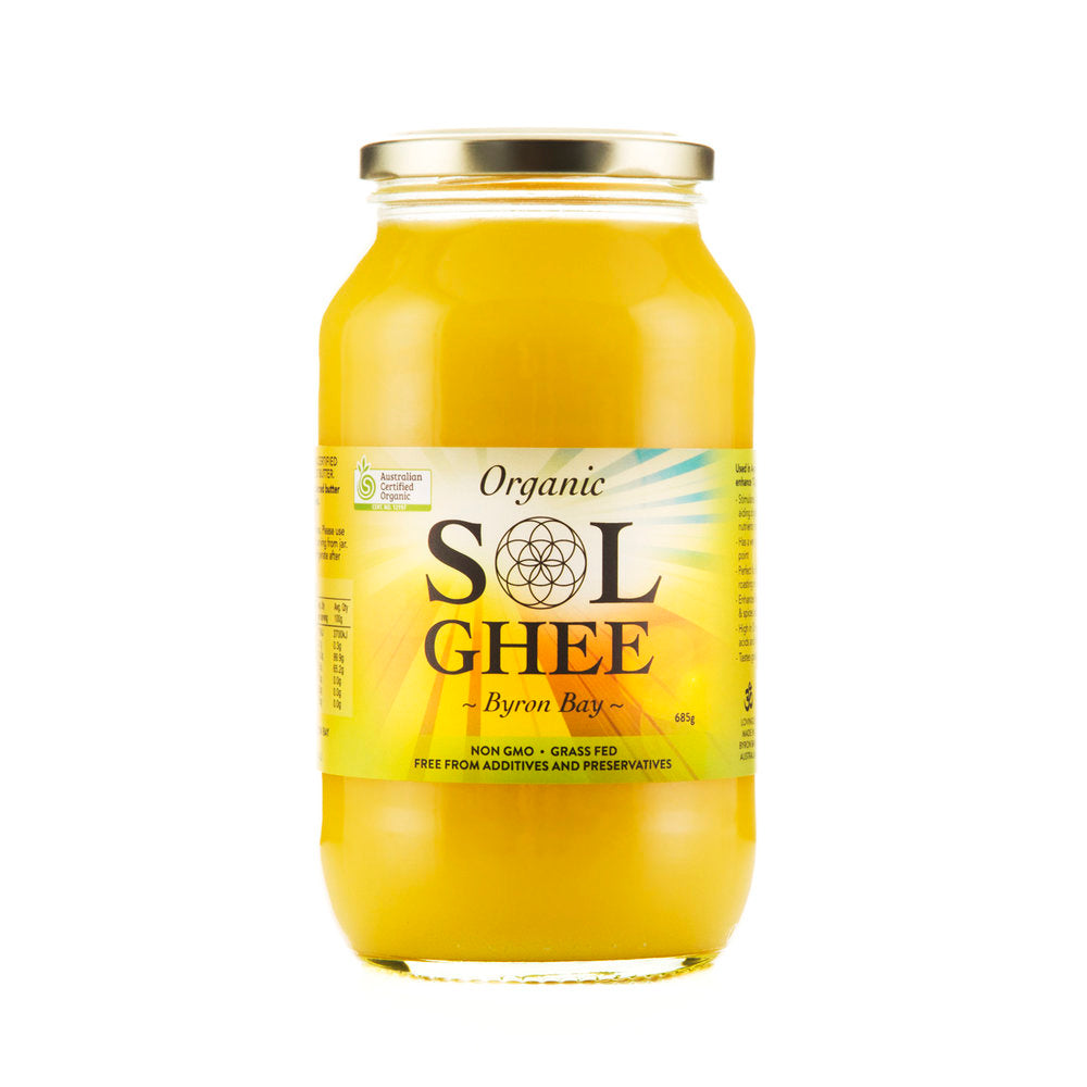 SOL GHEE Sol Ghee Organic 685g Glass jar