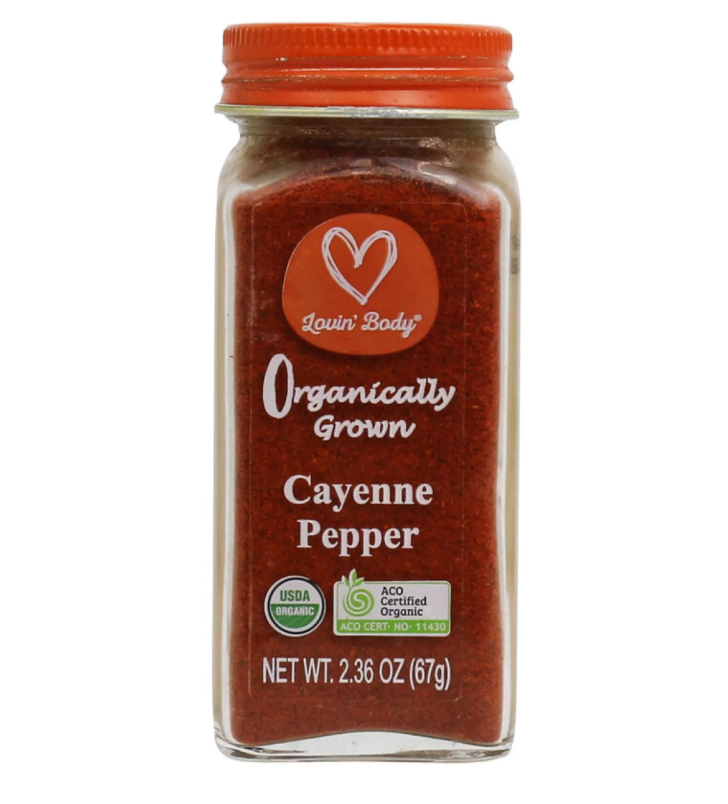 Organic Cayenne Pepper 67g - Lovin Body