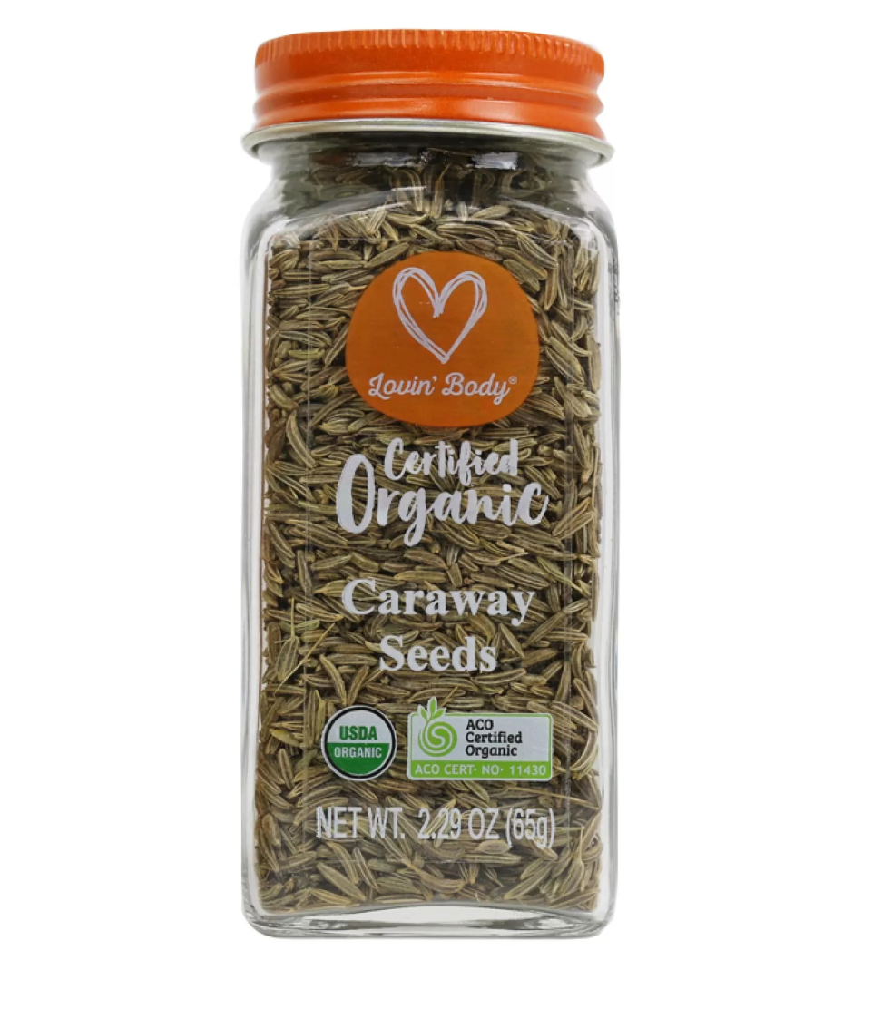 Organic Caraway Seeds 65g - Lovin Body