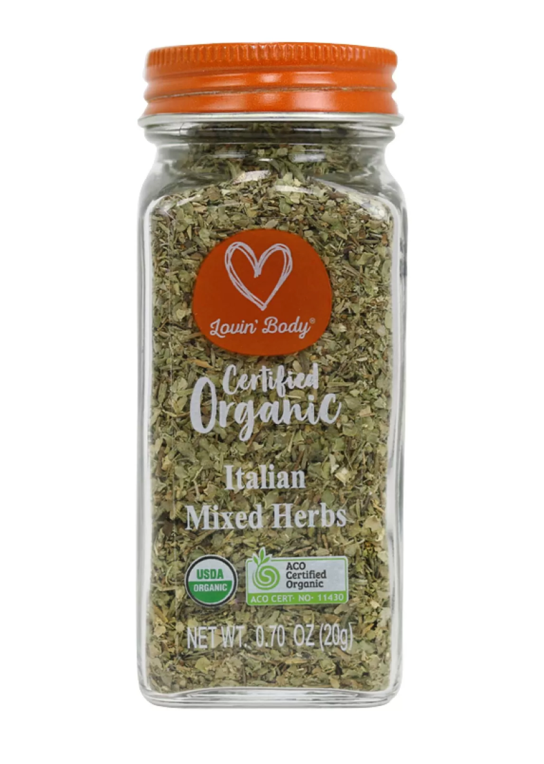 Organic Italian Mixed Herbs 23g - Lovin Body