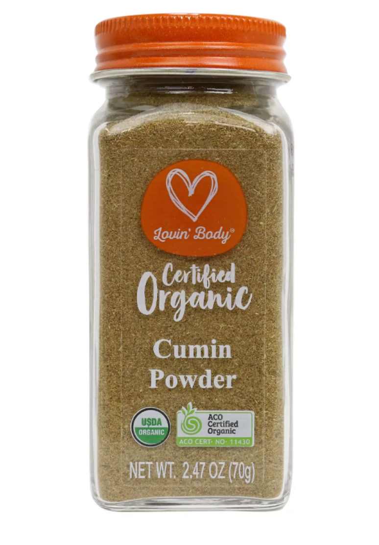 Organic Cumin Powder 75g - Lovin Body