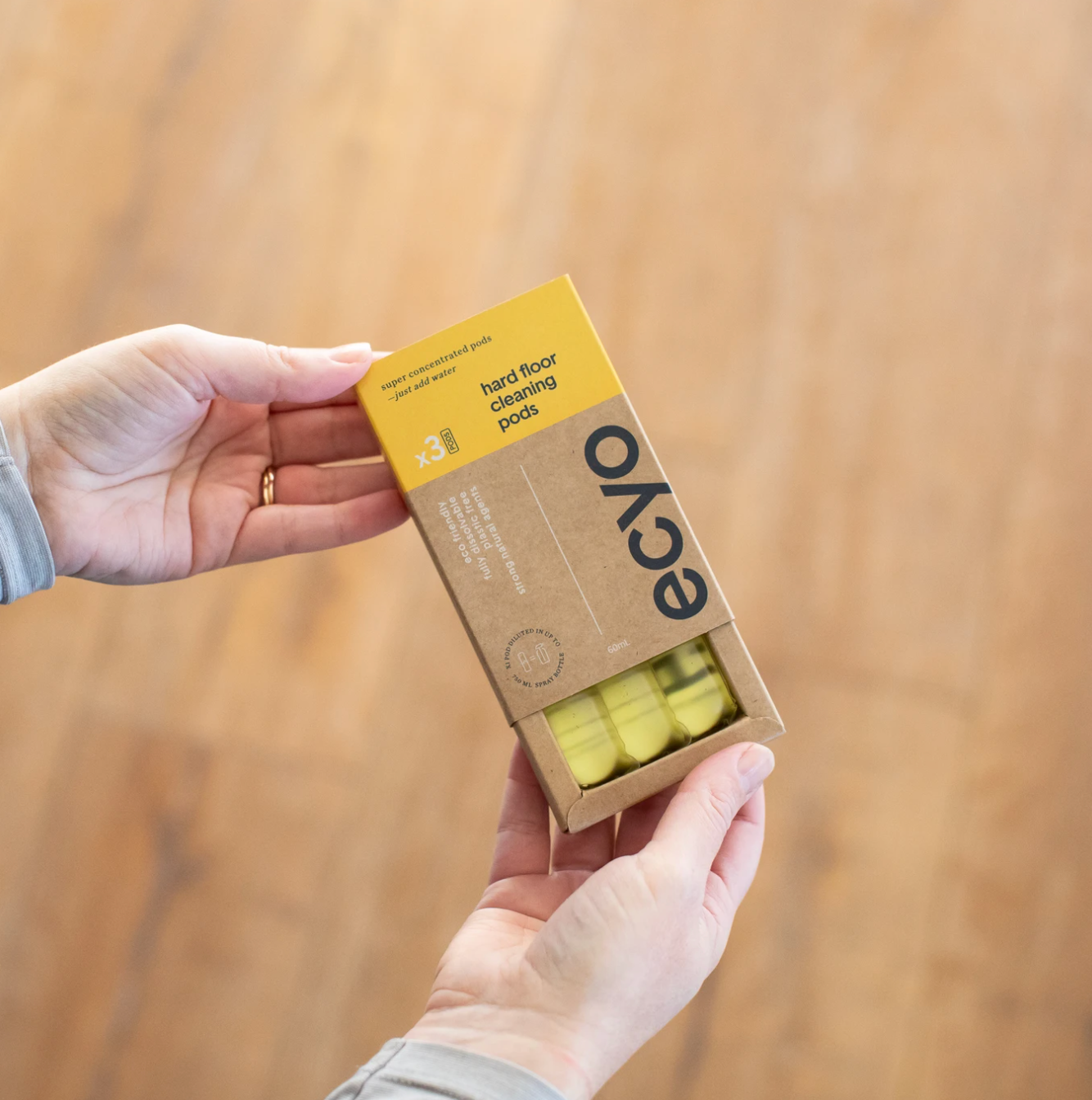 Ecyo Hard Floor Cleaning Pods (for Spray Bottles)