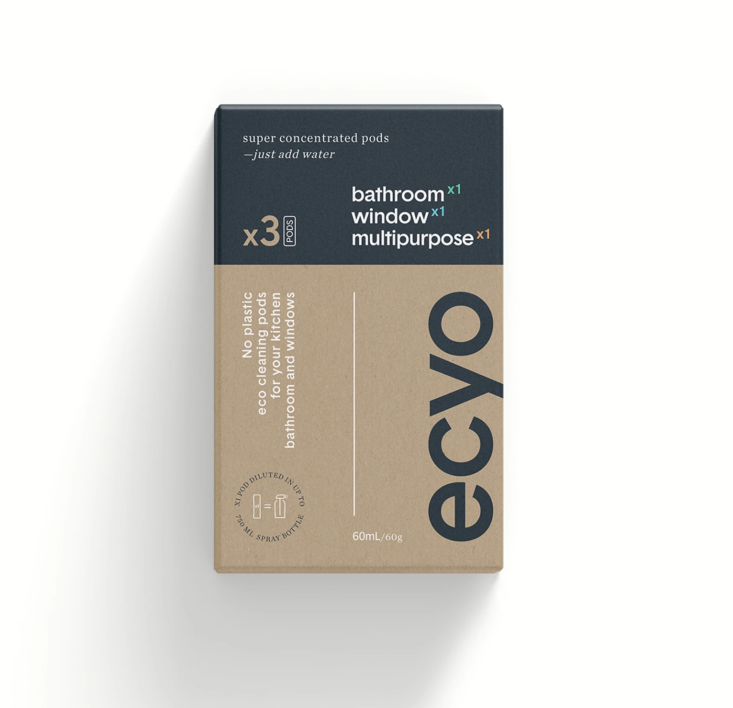 Ecyo Mix Pack Cleaning Pods (for Spray Bottles)