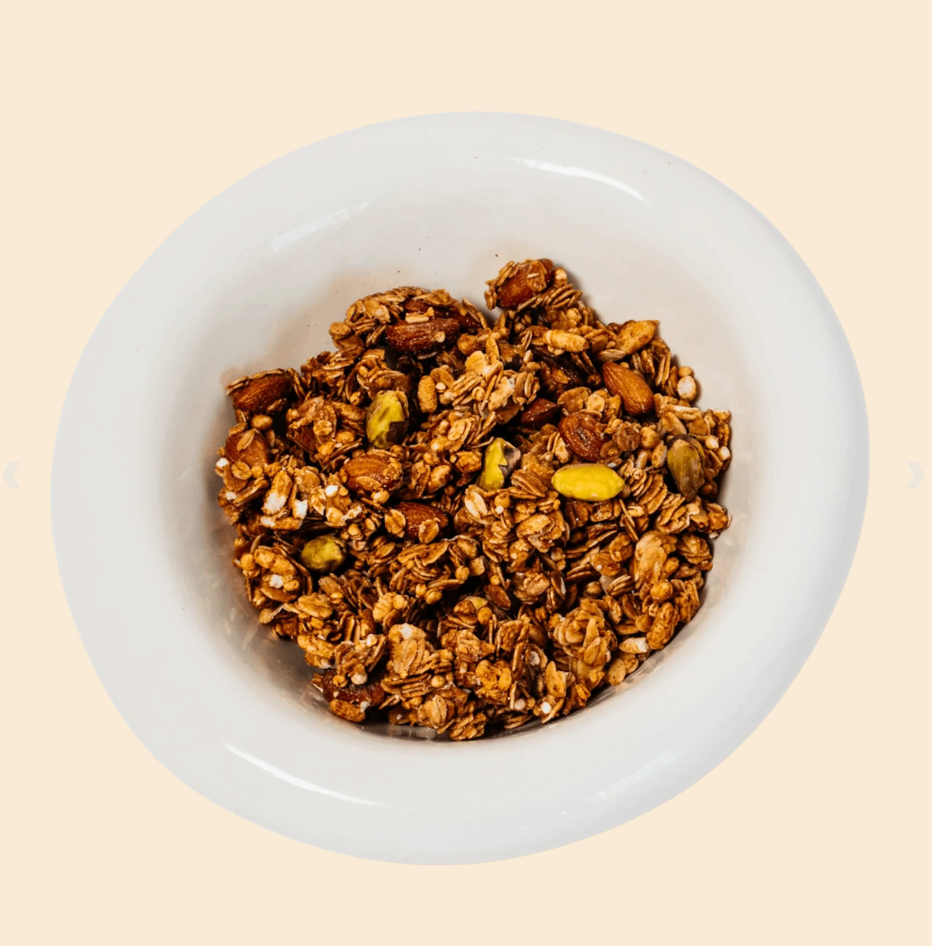 Farmer Jo - Honey Granola With Quinoa Whole Almonds & Pistachios 400g