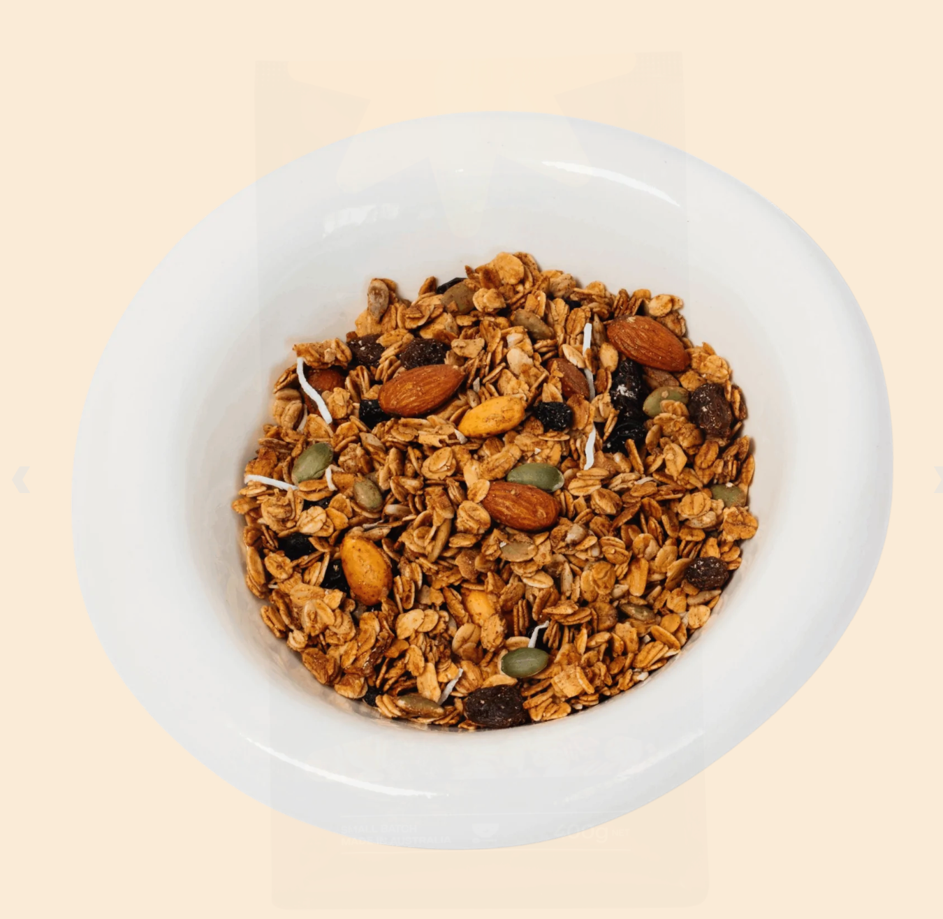 Farmer Jo's - Maple Granola With Almonds & Sea Salt 400g