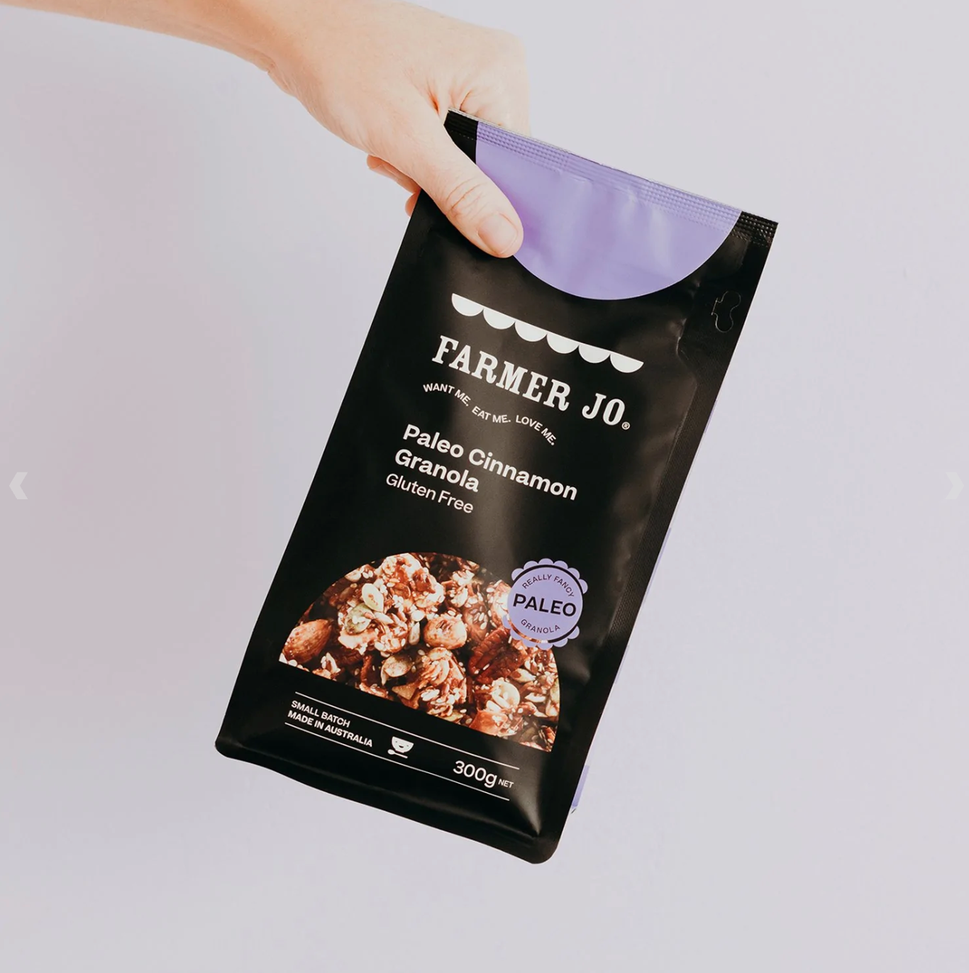 Farmer Jo - Paleo Cinnamon Granola (Gluten Free) 300g