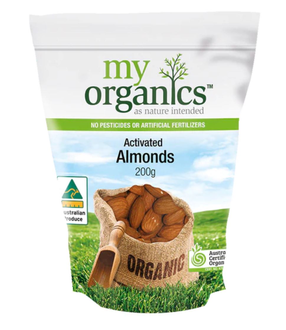 Activated Almonds 200g- My Organics