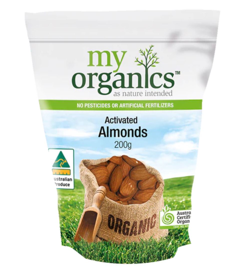 Activated Almonds 200g - My Organics