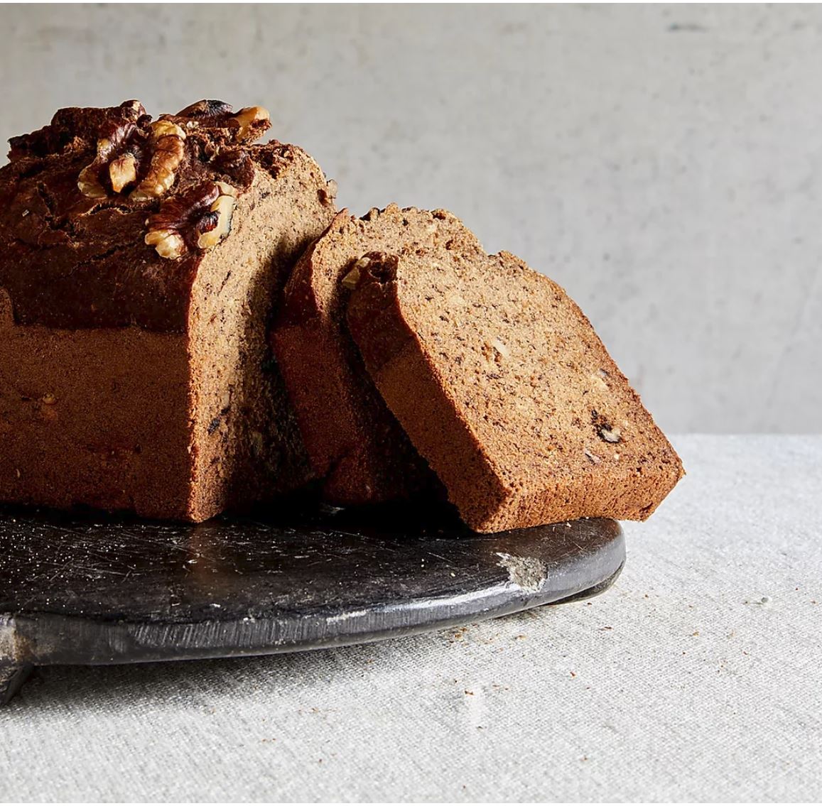 Banana & Walnut Bread Gluten Free (Vegan) - Almond Road