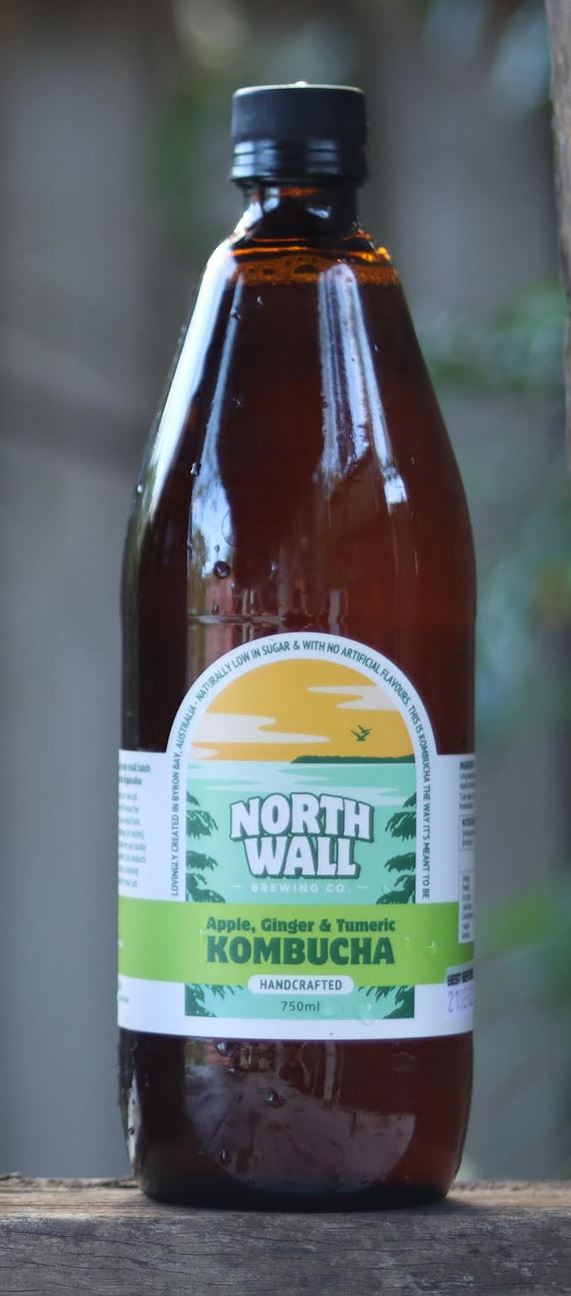 Kombucha 750ml (3 flavours!) - North Wall Brewing Co.