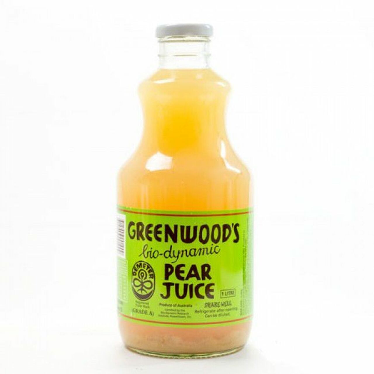 Greenwoods Organic Pear Juice1L