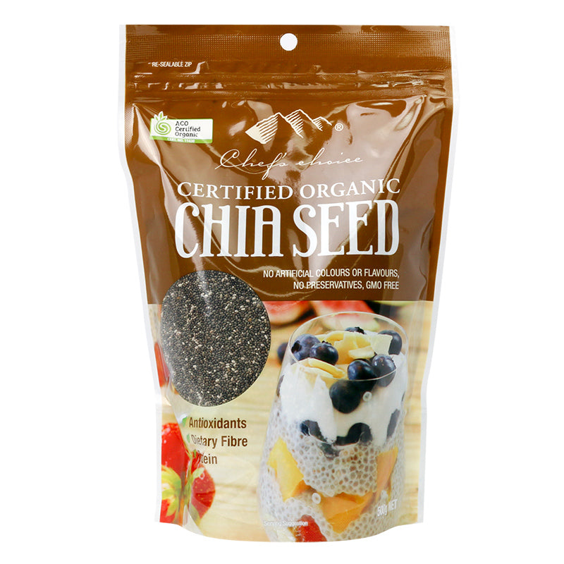 CHEF'S CHOICE Organic Chia Seed  500g
