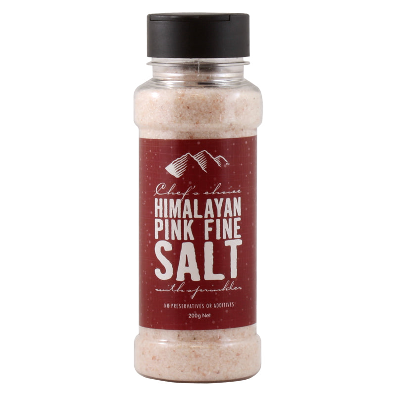 CHEF'S CHOICE Himalayan Pink Fine Salt Sprinkler