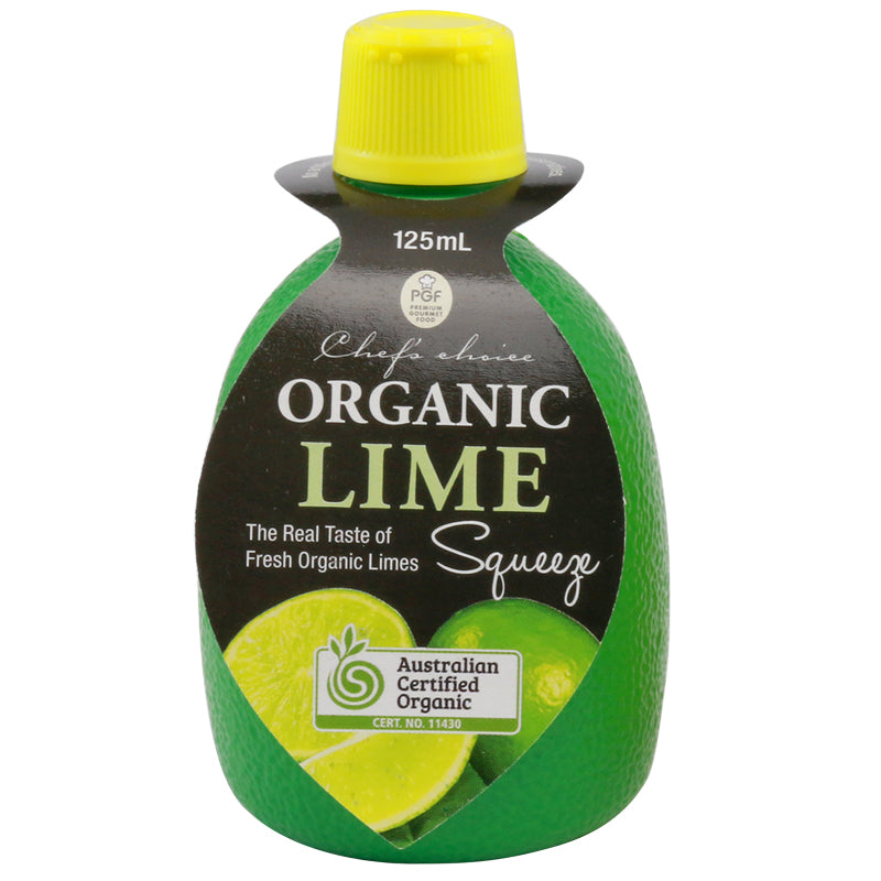 CHEF'S CHOICE Organic Lime Juice 125ml