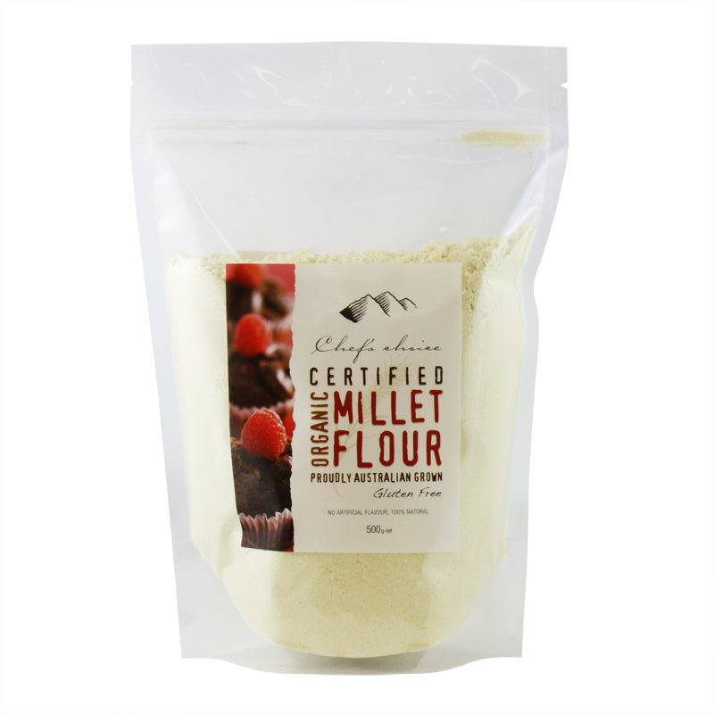 Millet Flour, Organic   500g - Chef's Choice