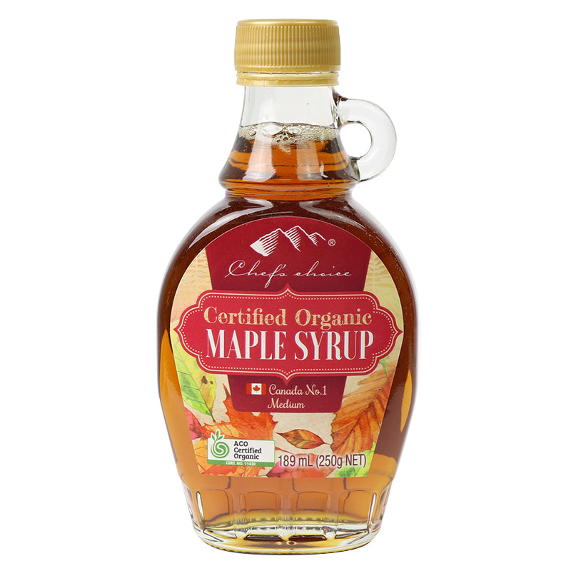 CHEF'S CHOICE Organic Maple Syrup 189ml
