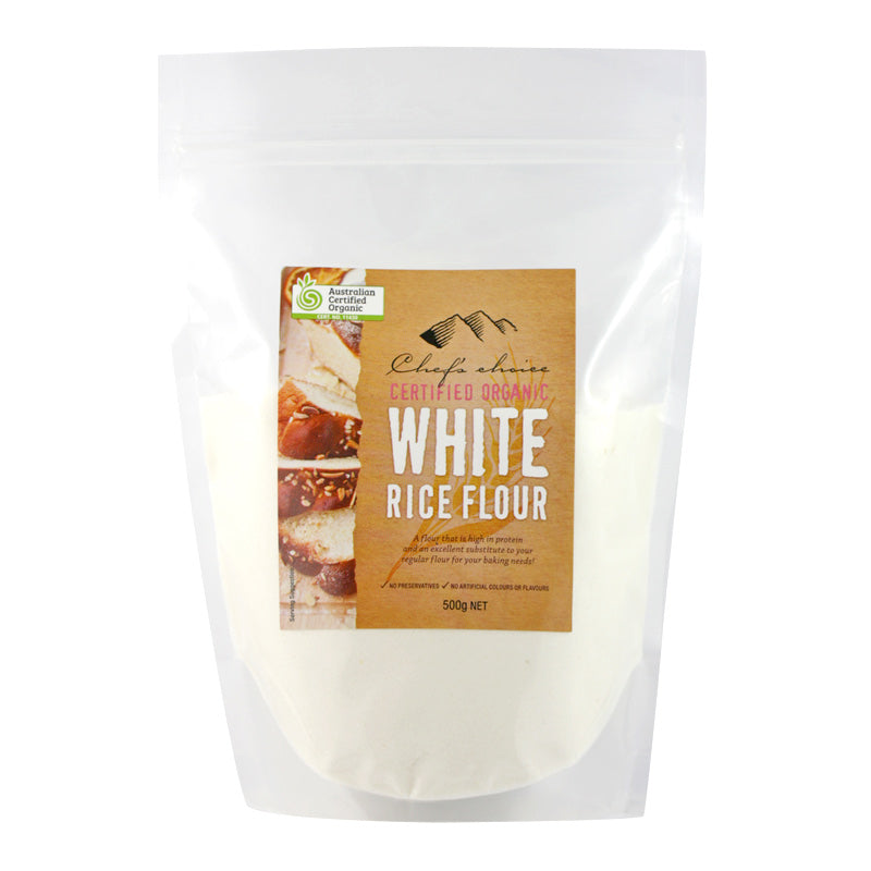 White Rice Flour  500g - Chef's Choice Organic