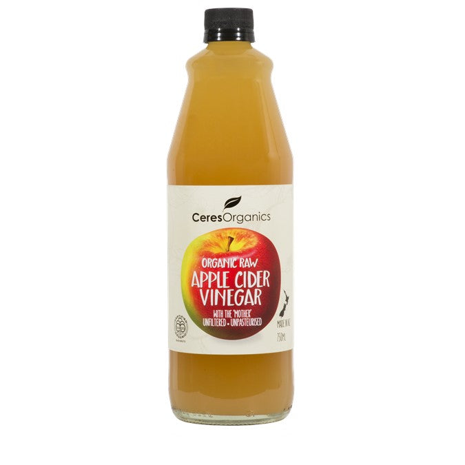 CERES ORGANICS Ceres Organic Raw Apple Cider Vinegar w/ The Mother 750ml