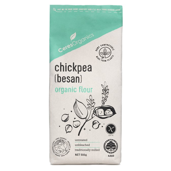 CERES ORGANICS Ceres Organic Chickpea Flour (Besan)  500g