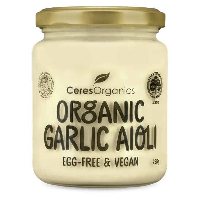 CERES ORGANICS Ceres Organic Garlic Aioli (Vegan) 235g