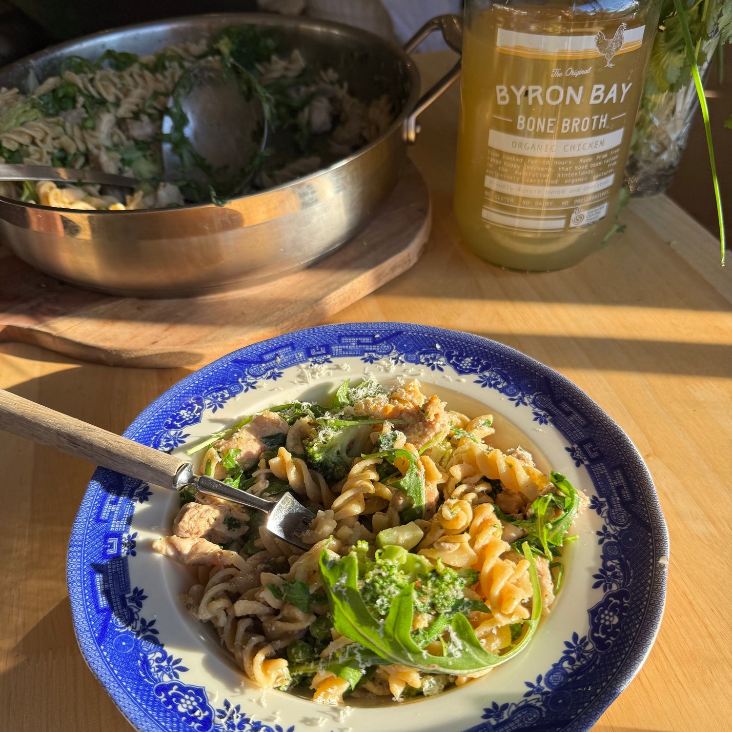 Chicken, Broccoli & Rocket Nutrient-Dense Pasta  