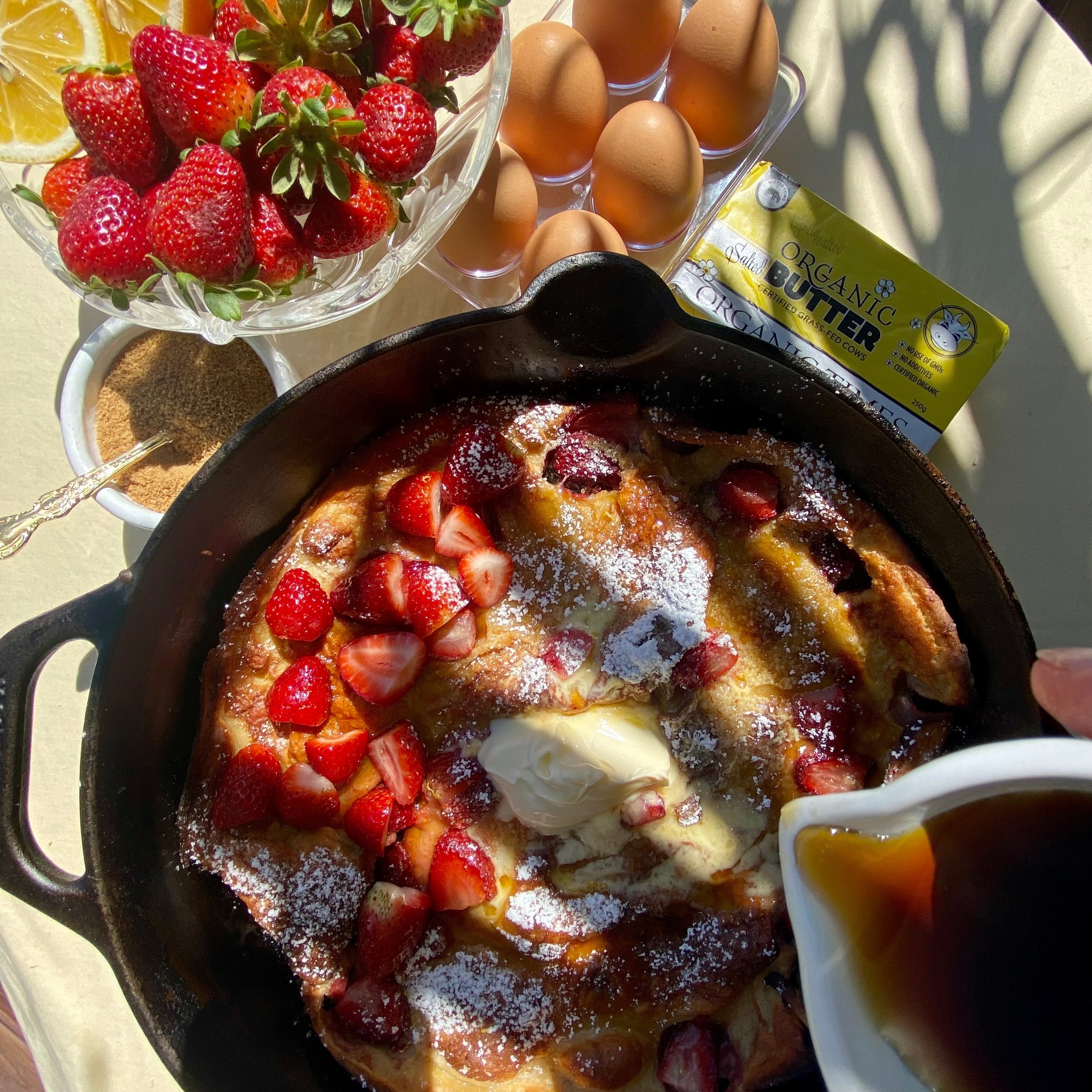 Strawberry Dutch Baby
