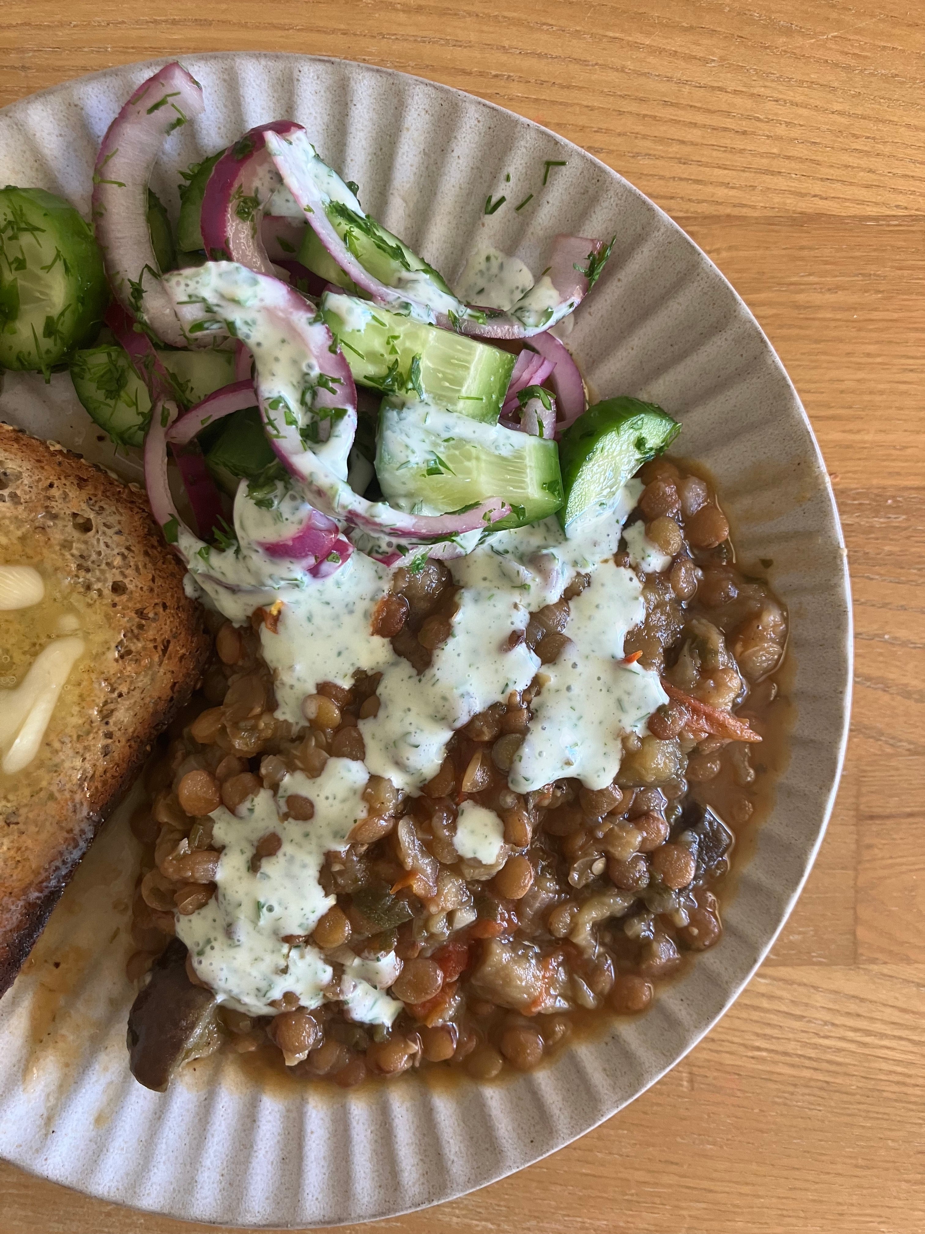 Lentil-Eggplant-Braise-Ingredients