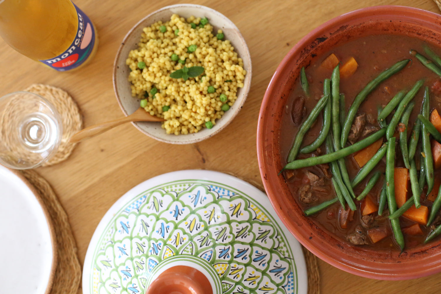 Lamb, Apricot and Sweet Potato Tagine with Turmeric Cous Cous