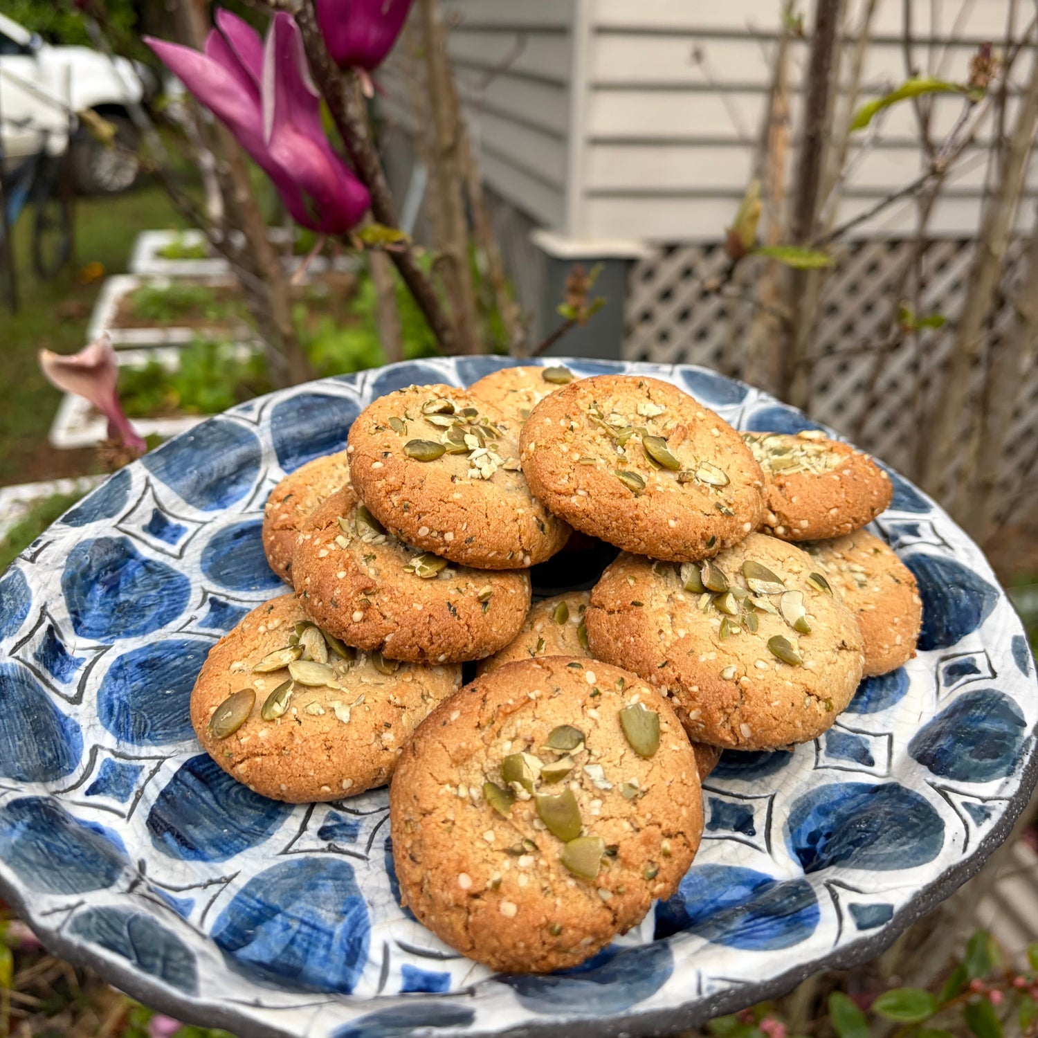 Tahini Almond Cookies (GF+DF)