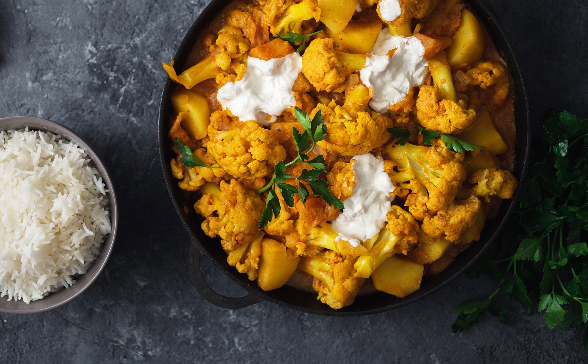 Zesty Cauliflower Curry