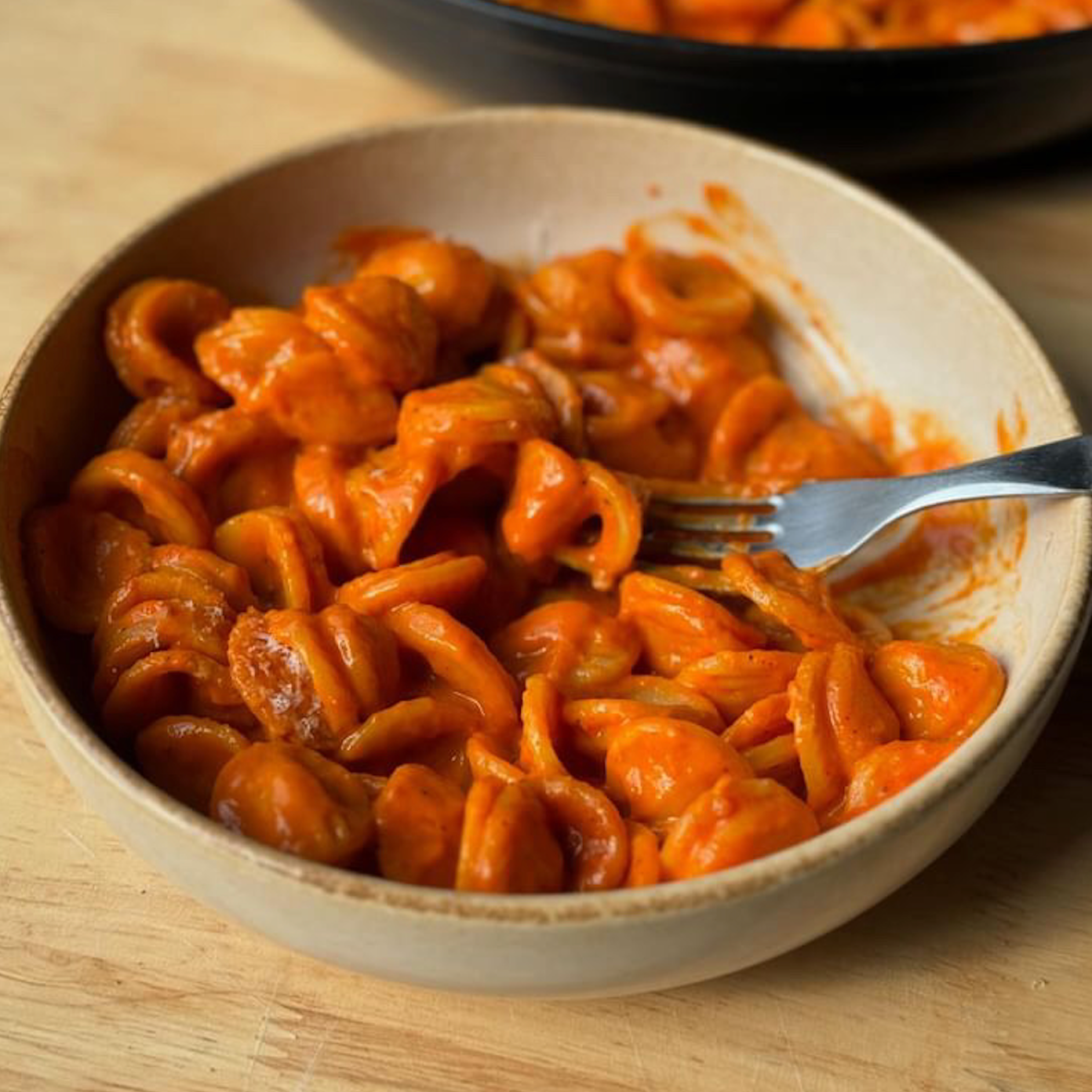 Creamy (dairy-free) Roast Capsicum Pasta