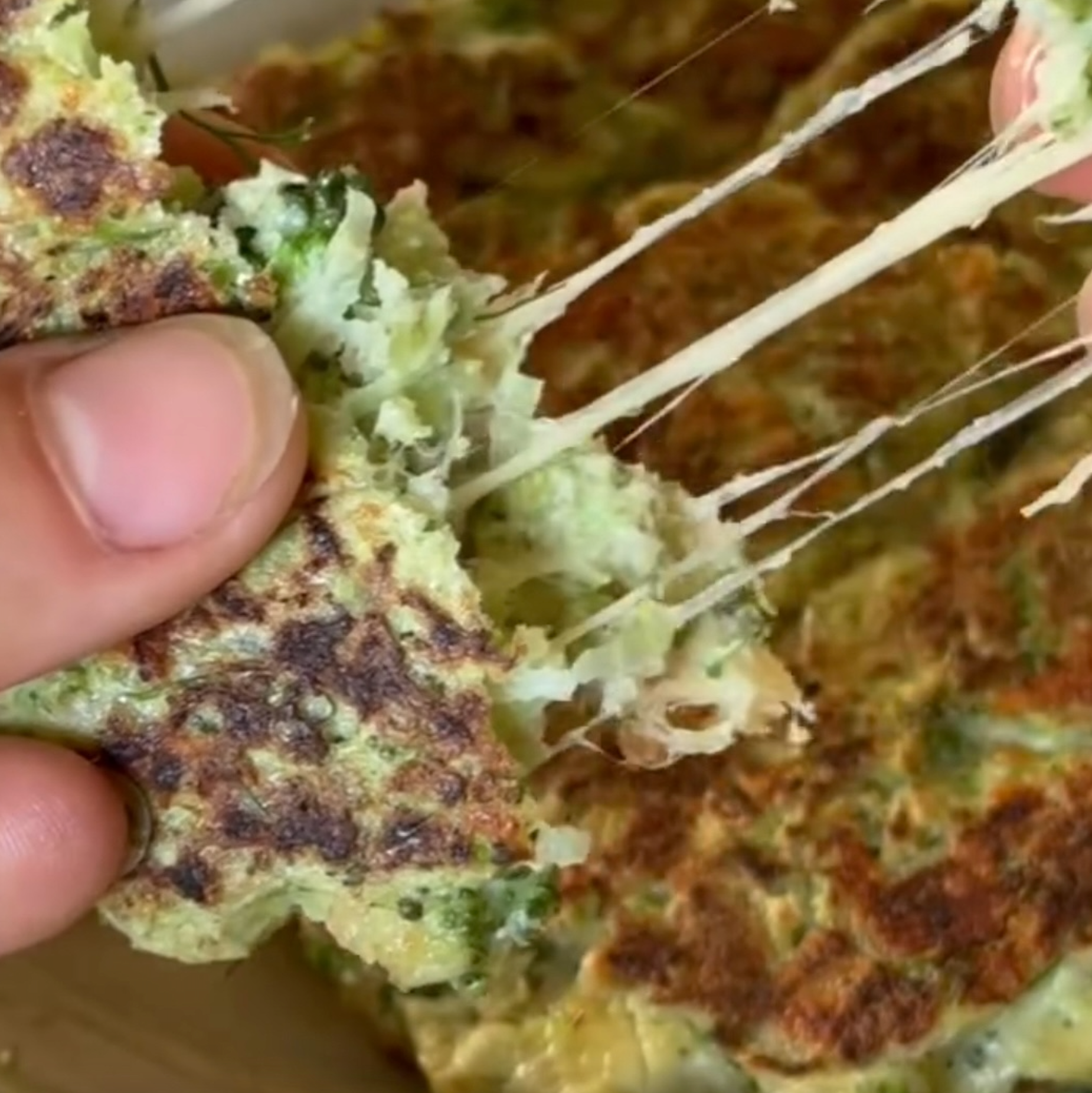 Broccoli & Mozzarella Fritters