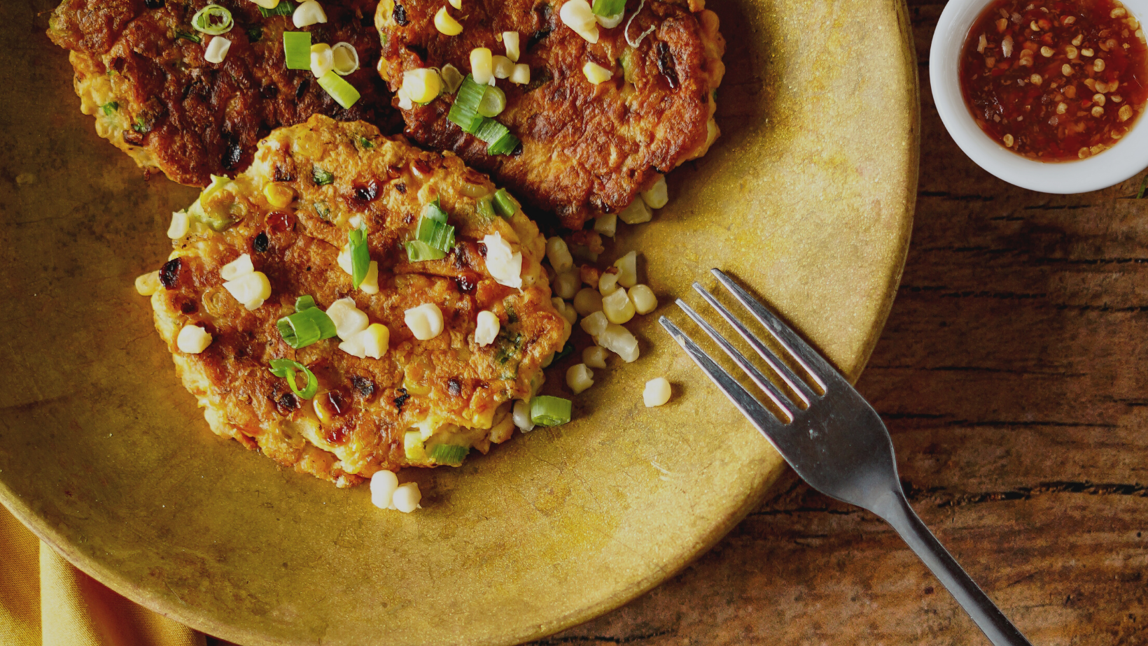 Corn and Zucchini Fritters