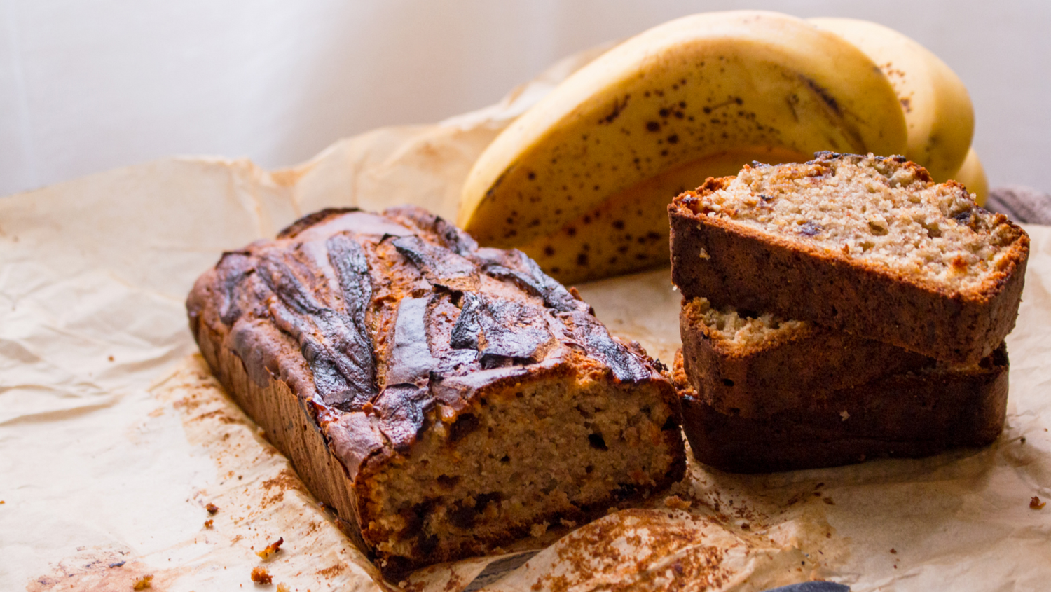 Delicious Organic Dairy Free Banana Bread