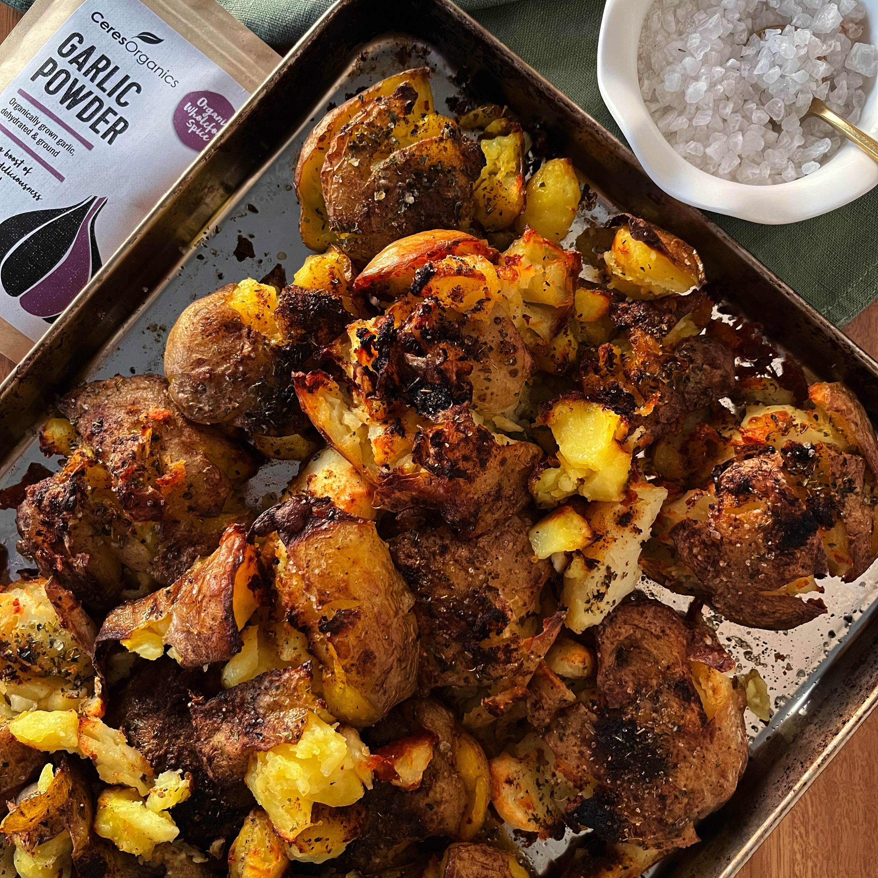 Crispy Smashed Potatoes